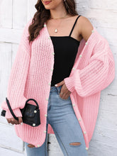 Load image into Gallery viewer, Open Front Long Sleeve Cardigan