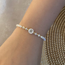 Load image into Gallery viewer, Stainless Steel Shell Letter Bead Bracelet