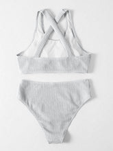 Load image into Gallery viewer, Crisscross Wide Strap Two-Piece Swim Set