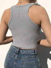 Load image into Gallery viewer, Round Neck Wide Strap Tank