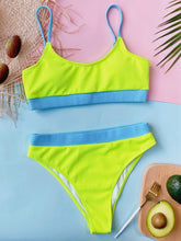 Load image into Gallery viewer, Scoop Neck Spaghetti Strap Two-Piece Swim Set