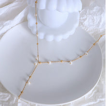 Load image into Gallery viewer, 18K Gold-Plated Pearl Drop Necklace