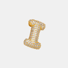 Load image into Gallery viewer, Gold-Plated Inlaid Zircon Letter Necklace