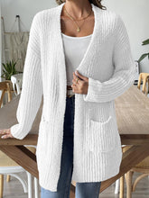 Load image into Gallery viewer, Open Front Long Sleeve Cardigan