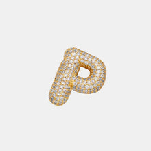 Load image into Gallery viewer, Gold-Plated Inlaid Zircon Letter Necklace