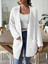 Load image into Gallery viewer, Open Front Long Sleeve Cardigan