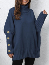 Load image into Gallery viewer, Turtleneck Long Sleeve Sweater