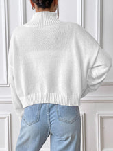 Load image into Gallery viewer, Turtleneck Long Sleeve Sweater