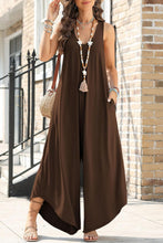 Load image into Gallery viewer, Pocketed Scoop Neck Wide Leg Jumpsuit