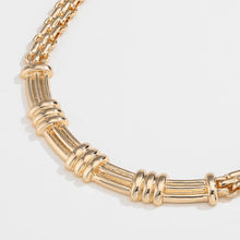 Load image into Gallery viewer, Alloy Iron Chain Necklace