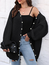 Load image into Gallery viewer, Open Front Long Sleeve Cardigan