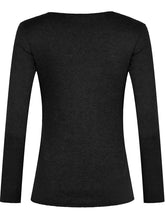 Load image into Gallery viewer, Full Size Half Snap Long Sleeve T-Shirt