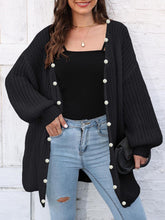 Load image into Gallery viewer, Open Front Long Sleeve Cardigan