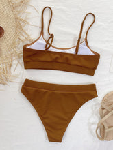 Load image into Gallery viewer, Scoop Neck Spaghetti Strap Two-Piece Swim Set