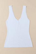 Load image into Gallery viewer, V-Neck Wide Strap Tank