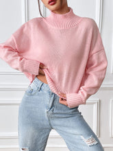 Load image into Gallery viewer, Turtleneck Long Sleeve Sweater