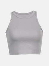 Load image into Gallery viewer, Round Neck Wide Strap Tank