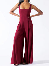 Load image into Gallery viewer, Square Neck Wide Strap Jumpsuit