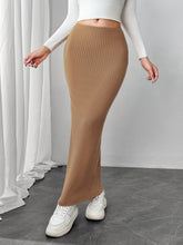 Load image into Gallery viewer, Maxi Knit Wrap Skirt