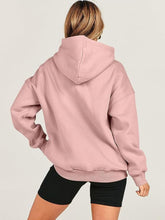 Load image into Gallery viewer, Dropped Shoulder Long Sleeve Hoodie