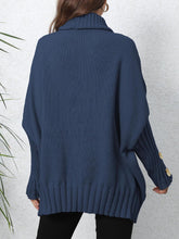 Load image into Gallery viewer, Turtleneck Long Sleeve Sweater