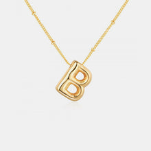 Load image into Gallery viewer, Gold-Plated Letter Pendant Necklace