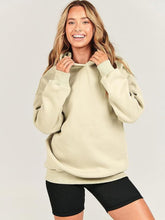 Load image into Gallery viewer, Dropped Shoulder Long Sleeve Hoodie