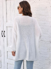 Load image into Gallery viewer, Open Front Long Sleeve Cardigan