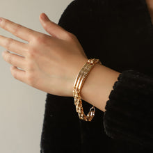 Load image into Gallery viewer, Gold-Plated Alloy Chain Bracelet