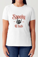 Load image into Gallery viewer, Simply Love Full Size SPOOKY CLUB Short Sleeve Tubular T-Shirt