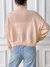 Load image into Gallery viewer, Turtleneck Long Sleeve Sweater