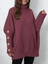 Load image into Gallery viewer, Turtleneck Long Sleeve Sweater