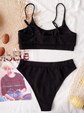 Load image into Gallery viewer, Scoop Neck Spaghetti Strap Two-Piece Swim Set