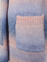 Load image into Gallery viewer, Angel Wings Full Size Pocketed Open Front Gradient Cardigan