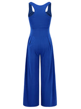 Load image into Gallery viewer, Square Neck Wide Strap Jumpsuit