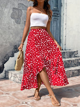 Load image into Gallery viewer, High-Low Printed Skirt