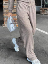 Load image into Gallery viewer, Full Size Button Up Long Sleeve Top and Pants Set