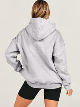 Load image into Gallery viewer, Dropped Shoulder Long Sleeve Hoodie