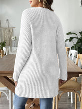 Load image into Gallery viewer, Open Front Long Sleeve Cardigan