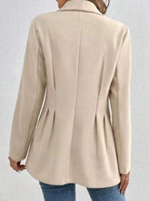 Load image into Gallery viewer, One Button Long Sleeve Blazer