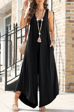 Load image into Gallery viewer, Pocketed Scoop Neck Wide Leg Jumpsuit