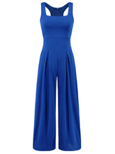 Load image into Gallery viewer, Square Neck Wide Strap Jumpsuit