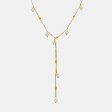 Load image into Gallery viewer, 18K Gold-Plated Pearl Drop Necklace