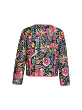 Load image into Gallery viewer, Tied Printed Long Sleeve Jacket