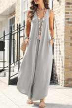 Load image into Gallery viewer, Pocketed Scoop Neck Wide Leg Jumpsuit