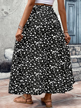 Load image into Gallery viewer, High-Low Printed Skirt