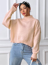 Load image into Gallery viewer, Turtleneck Long Sleeve Sweater