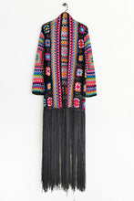 Load image into Gallery viewer, Fringe Tied Long Sleeve Cardigan