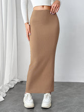 Load image into Gallery viewer, Maxi Knit Wrap Skirt