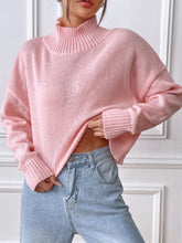 Load image into Gallery viewer, Turtleneck Long Sleeve Sweater